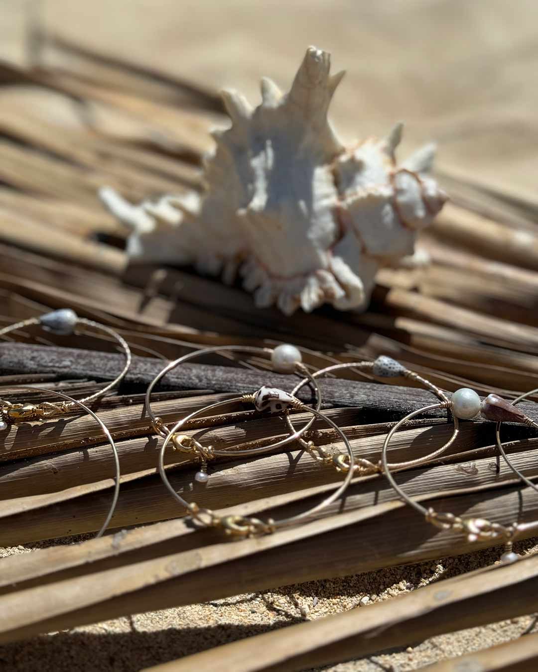 Matière précieuse | Maison Janines - Bijoux or à l’âme insulaire