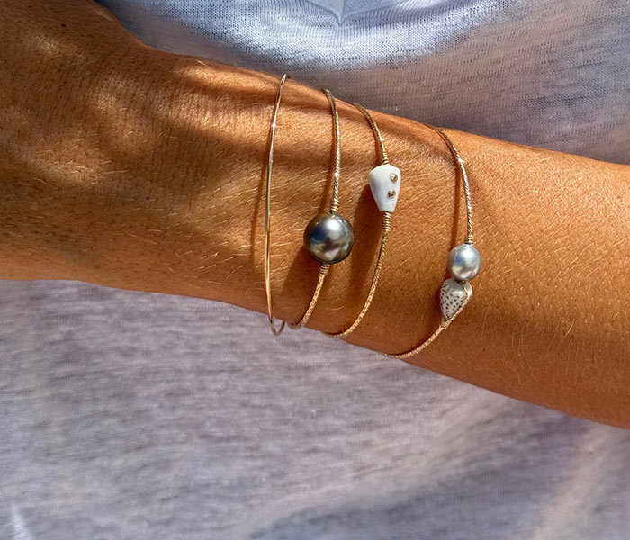 Bracelets et Joncs | Maison Janines - Bijoux or à l’âme insulaire