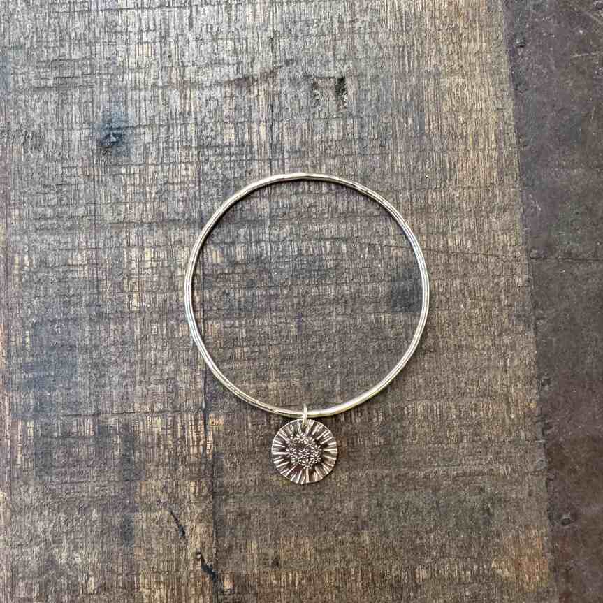 Jonc Soleil 01 | Maison Janines - Bijoux or à l’âme insulaire
