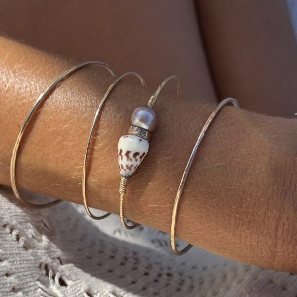 Bracelet Carnets 16 | Maison Janines - Bijoux or à l’âme insulaire