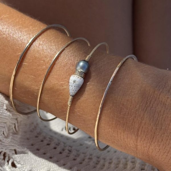 Bracelet Carnets 17 | Maison Janines - Bijoux or à l’âme insulaire