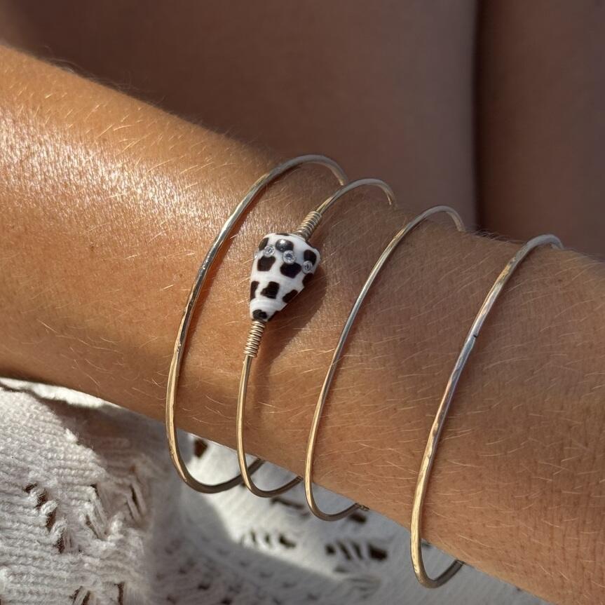 Bracelet Signature 13 | Maison Janines - Bijoux or à l’âme insulaire