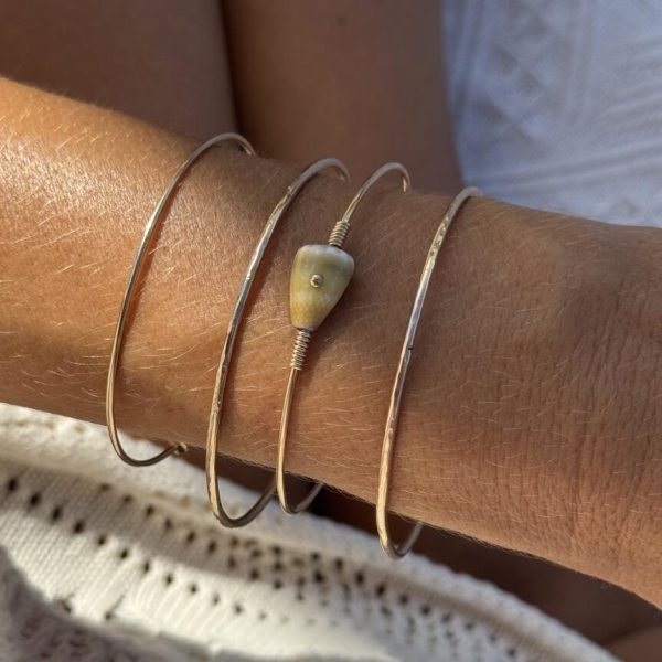 Bracelet Signature 16 | Maison Janines - Bijoux or à l’âme insulaire