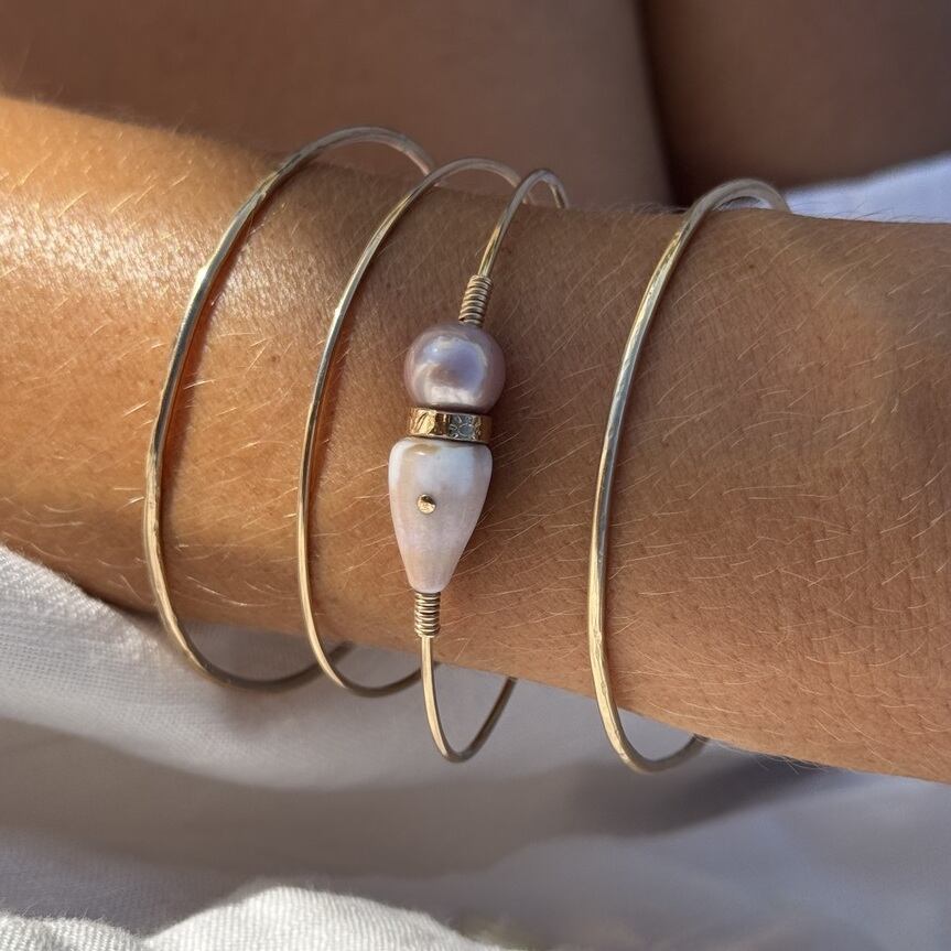 Bracelet Carnets 18 | Maison Janines - Bijoux or à l’âme insulaire