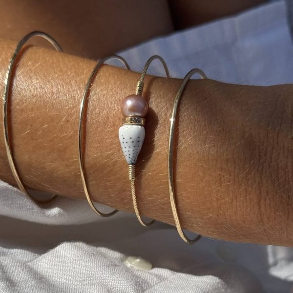Bracelet Carnets 19 | Maison Janines - Bijoux or à l’âme insulaire