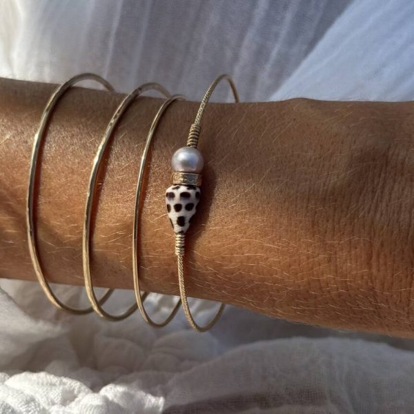 Bracelet Carnets 26 | Maison Janines - Bijoux or à l’âme insulaire