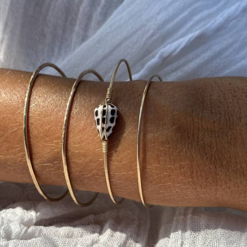 Bracelet Signature 29 | Maison Janines - Bijoux or à l’âme insulaire
