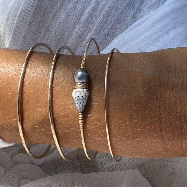 Bracelet Carnets 25 | Maison Janines - Bijoux or à l’âme insulaire