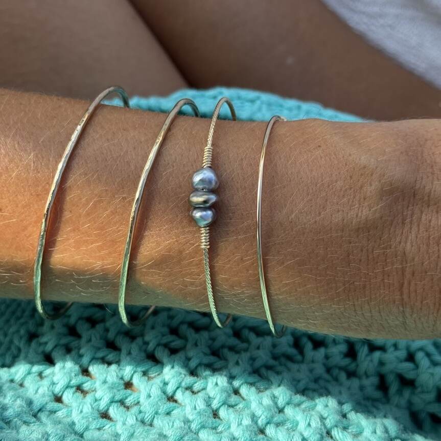 BRACELET PACIFICO 04 | Bijoux or à l’âme insulaire