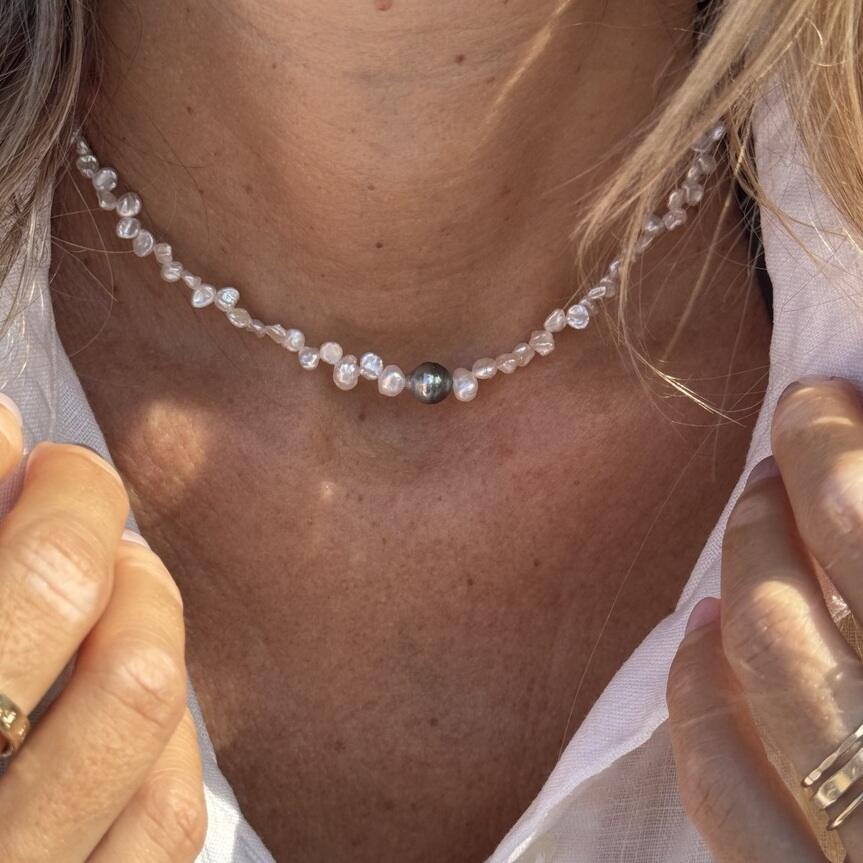 Collier Carnets 04 | Maison Janines - Bijoux or à l’âme insulaire