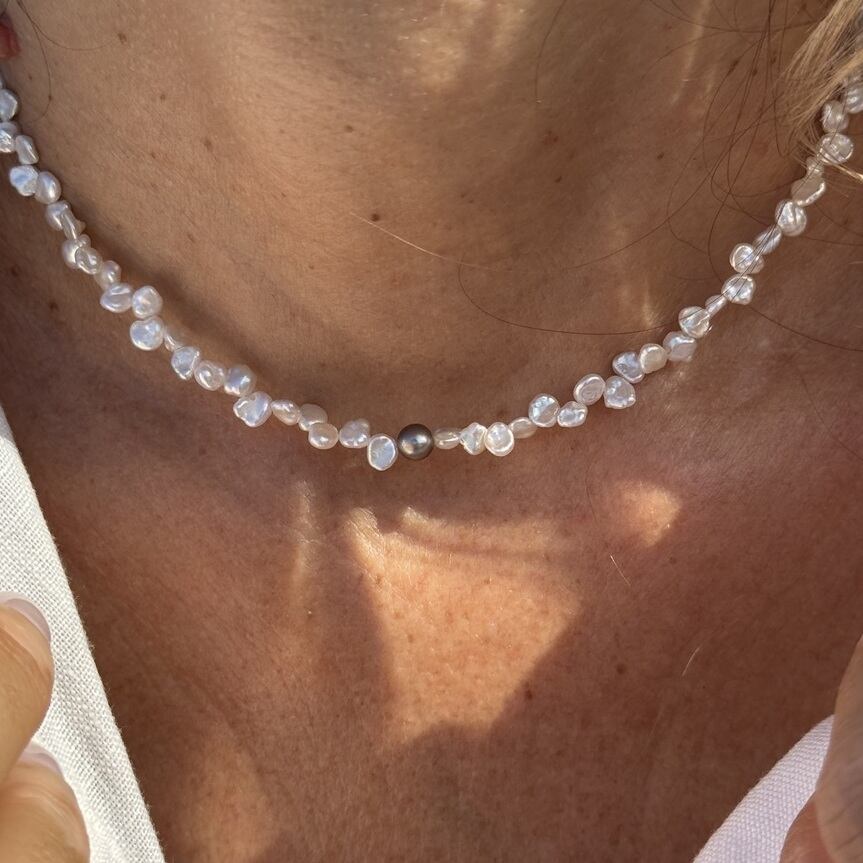 Collier Carnets 05 | Maison Janines - Bijoux or à l’âme insulaire