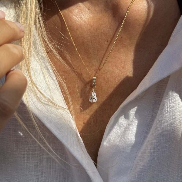 Collier Minus 09 | Maison Janines - Bijoux or à l’âme insulaire