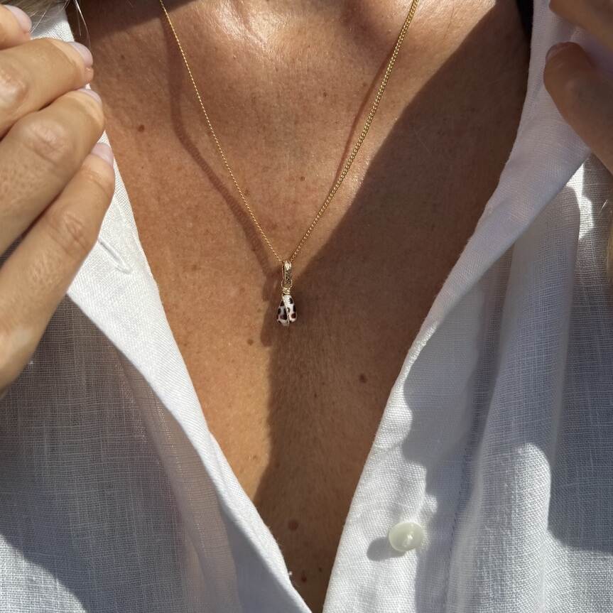 Collier Minus 01 | Maison Janines - Bijoux or à l’âme insulaire