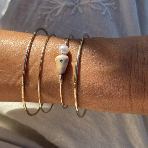 Bracelet Signature 03 | Maison Janines - Bijoux or à l’âme insulaire