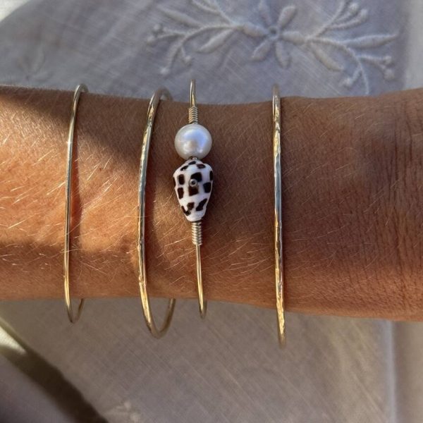 Bracelet Signature 17 | Maison Janines - Bijoux or à l’âme insulaire