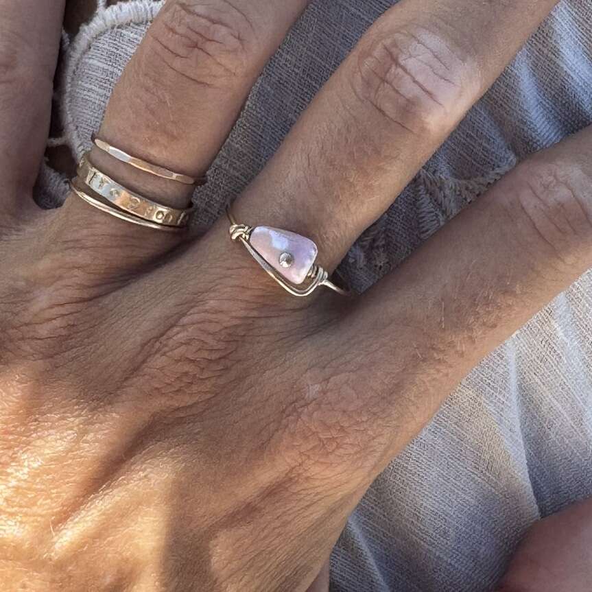 Bague 01 | Maison Janines - Bijoux or à l’âme insulaire