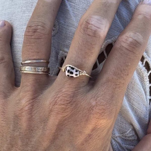 Bague 02 | Maison Janines - Bijoux or à l’âme insulaire