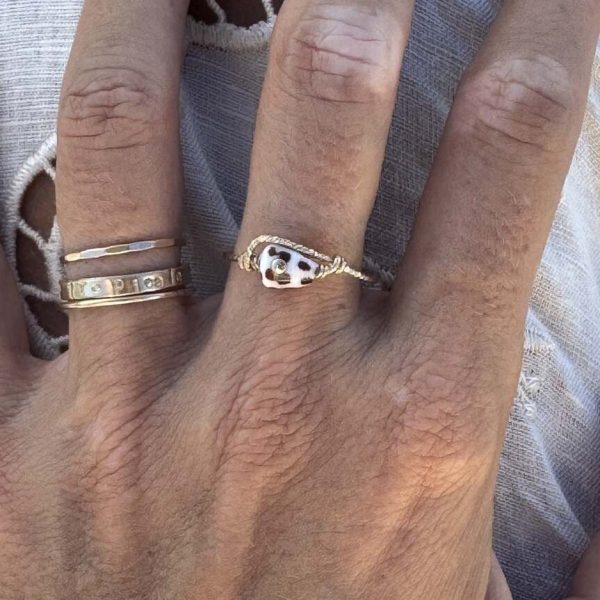 Bague 04 | Maison Janines - Bijoux or à l’âme insulaire
