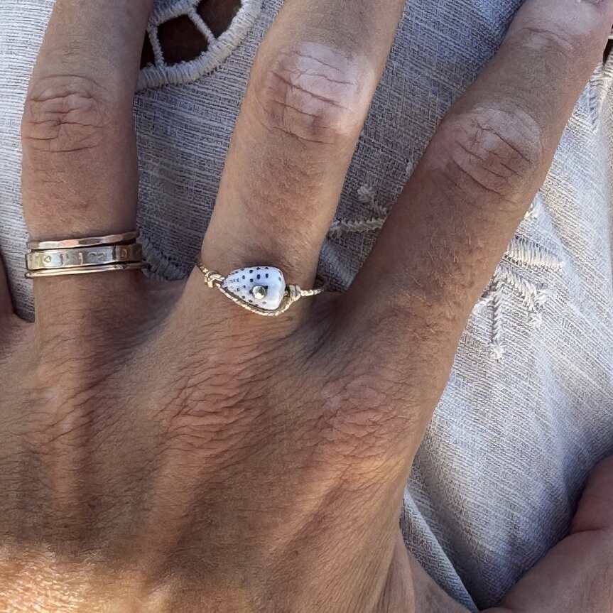 Bague 07 | Maison Janines - Bijoux or à l’âme insulaire