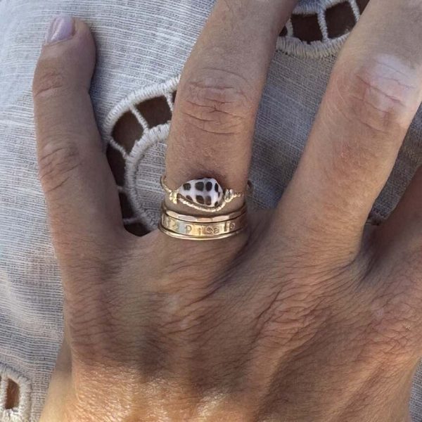 Bague 11 | Maison Janines - Bijoux or à l’âme insulaire