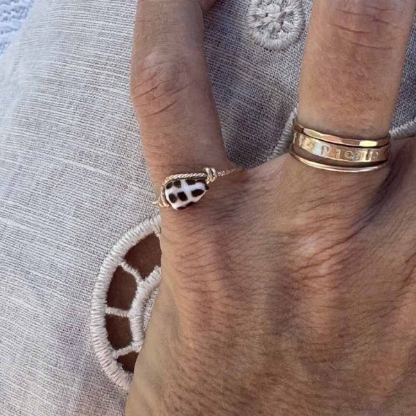 Bague 13 | Maison Janines - Bijoux or à l’âme insulaire