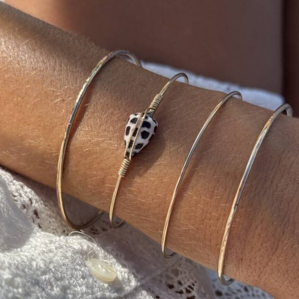 Bracelet Signature 08 | Maison Janines - Bijoux or à l’âme insulaire