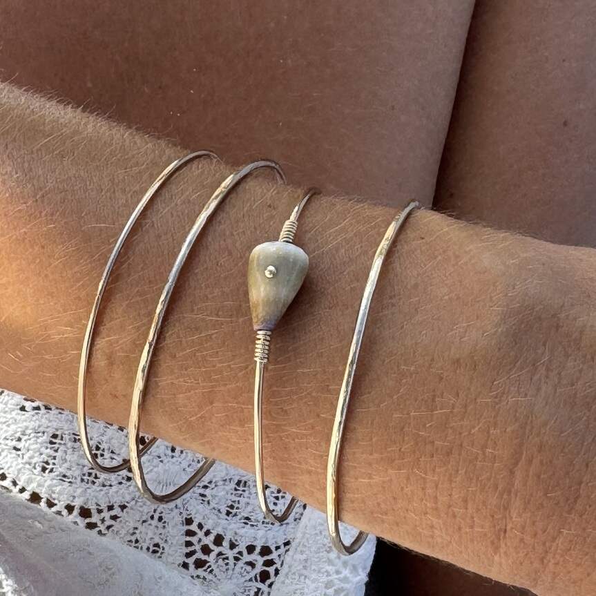 Bracelet Signature 08 | Maison Janines - Bijoux or à l’âme insulaire