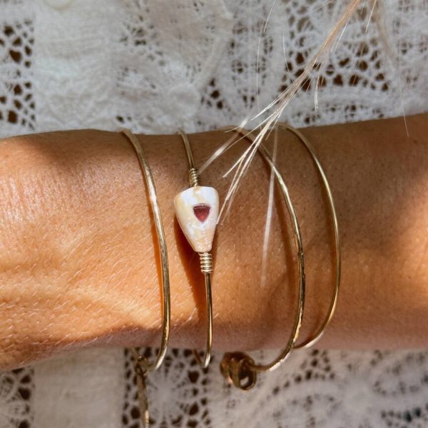 Bracelet Signature 24 | Maison Janines - Bijoux or à l’âme insulaire