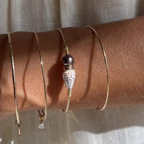 Bracelet Carnets 33 | Maison Janines - Bijoux or à l’âme insulaire