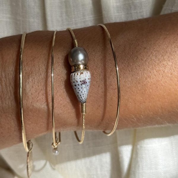 Bracelet Carnets 35 | Maison Janines - Bijoux or à l’âme insulaire