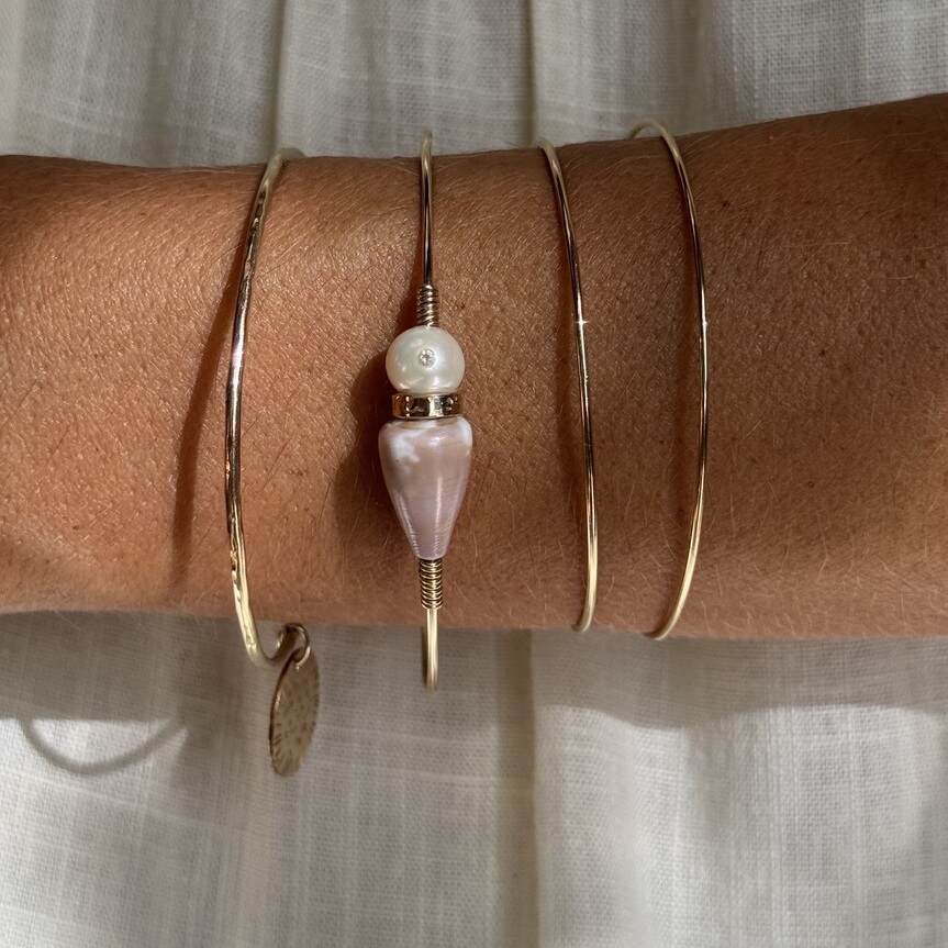 Bracelet Carnets 31 | Maison Janines - Bijoux or à l’âme insulaire