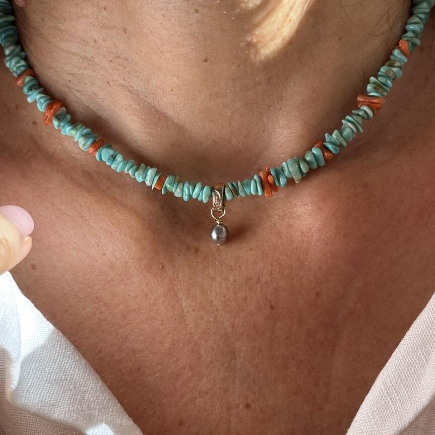 Collier Carnets 33 | Maison Janines - Bijoux or à l’âme insulaire