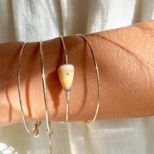 Bracelet Signature 37 | Maison Janines - Bijoux or à l’âme insulaire