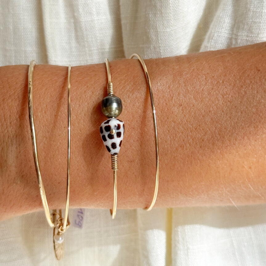 BRACELET PACIFICO 35 | Bijoux or à l’âme insulaire