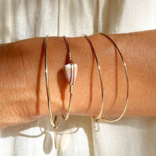 Bracelet Signature 35 | Maison Janines - Bijoux or à l’âme insulaire