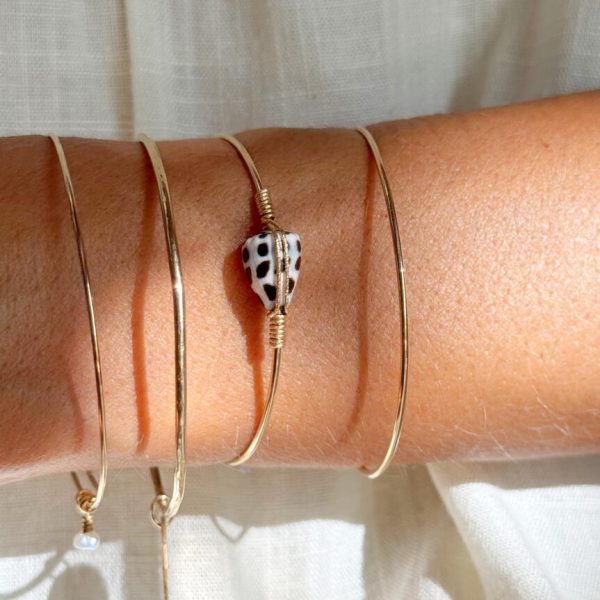 Bracelet Signature 30 | Maison Janines - Bijoux or à l’âme insulaire