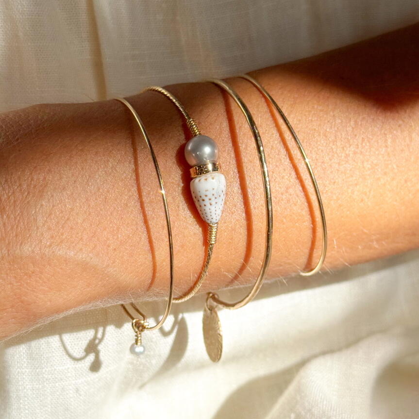 BRACELET PACIFICO 33 | Bijoux or à l’âme insulaire