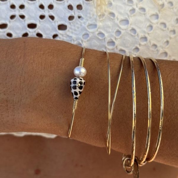 Bracelet Signature 21 | Maison Janines - Bijoux or à l’âme insulaire