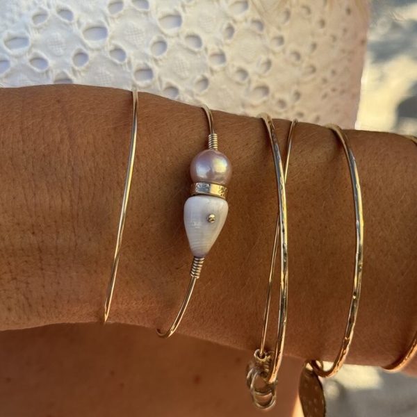 Bracelet Signature 10 | Maison Janines - Bijoux or à l’âme insulaire