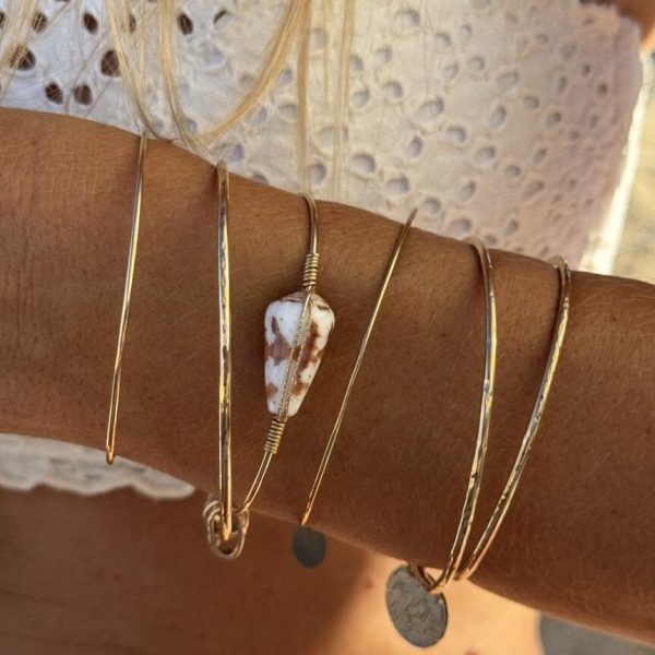 Bracelet Signature 13 | Maison Janines - Bijoux or à l’âme insulaire
