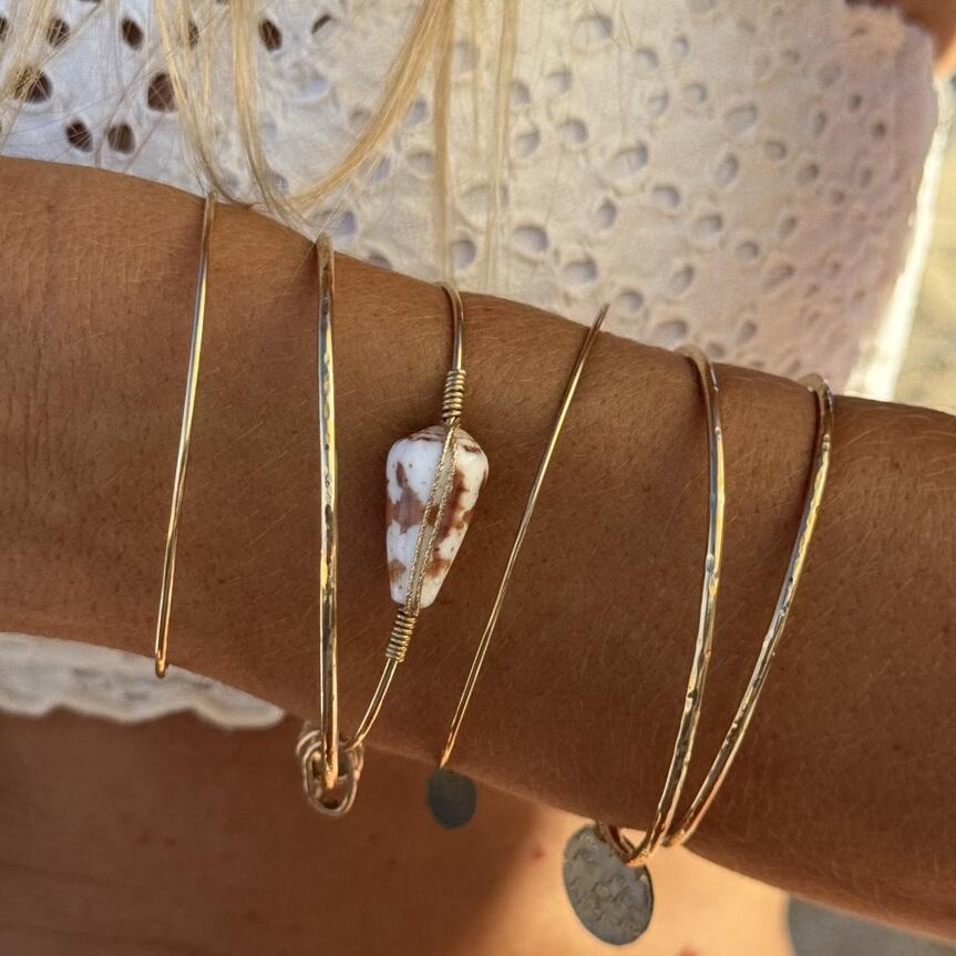 Bracelet Signature 13 | Maison Janines - Bijoux or à l’âme insulaire