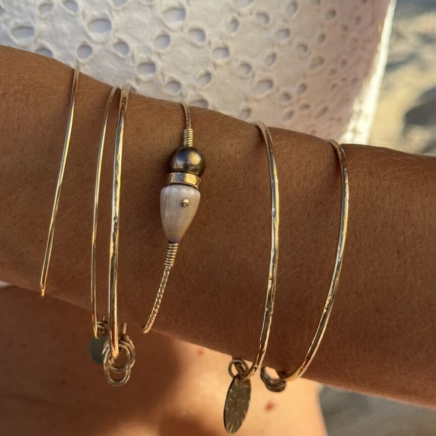 BRACELET PACIFICO 12 | Bijoux or à l’âme insulaire