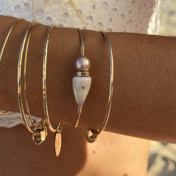 Bracelet Signature 9 | Maison Janines - Bijoux or à l’âme insulaire
