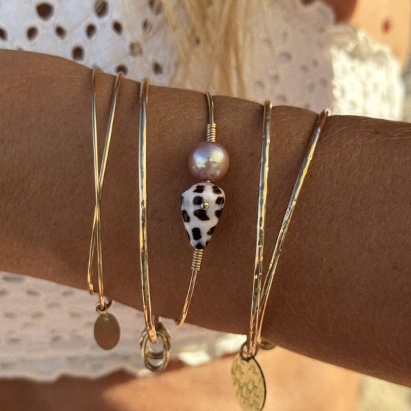 Bracelet Signature 8 | Maison Janines - Bijoux or à l’âme insulaire