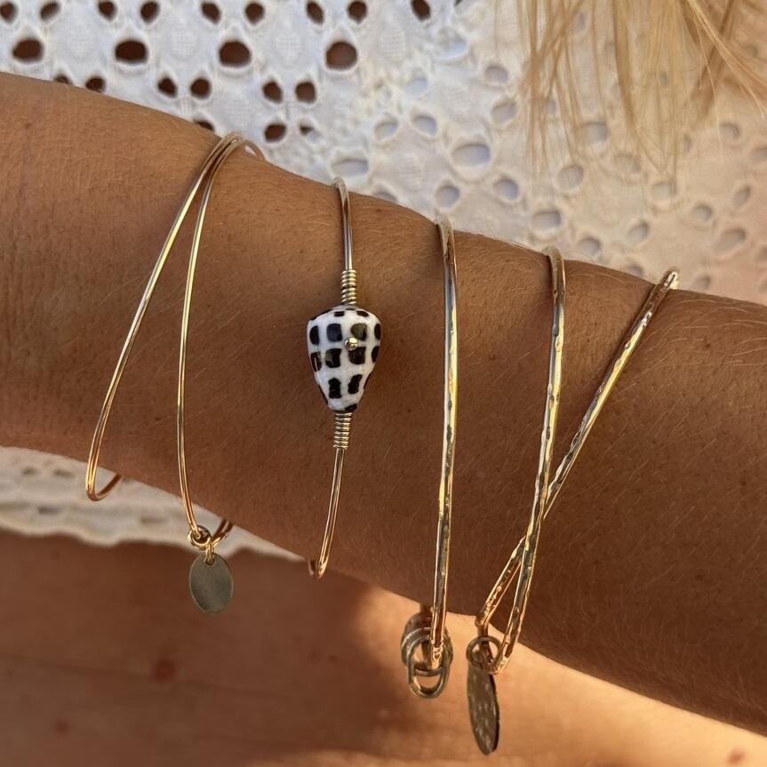 Bracelet Signature 6 | Maison Janines - Bijoux or à l’âme insulaire