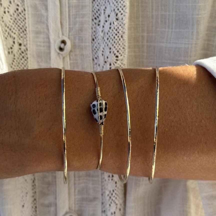 Bracelet Signature 23 | Maison Janines - Bijoux or à l’âme insulaire