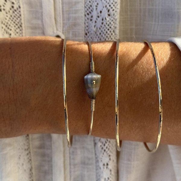 Bracelet Signature 16 | Maison Janines - Bijoux or à l’âme insulaire