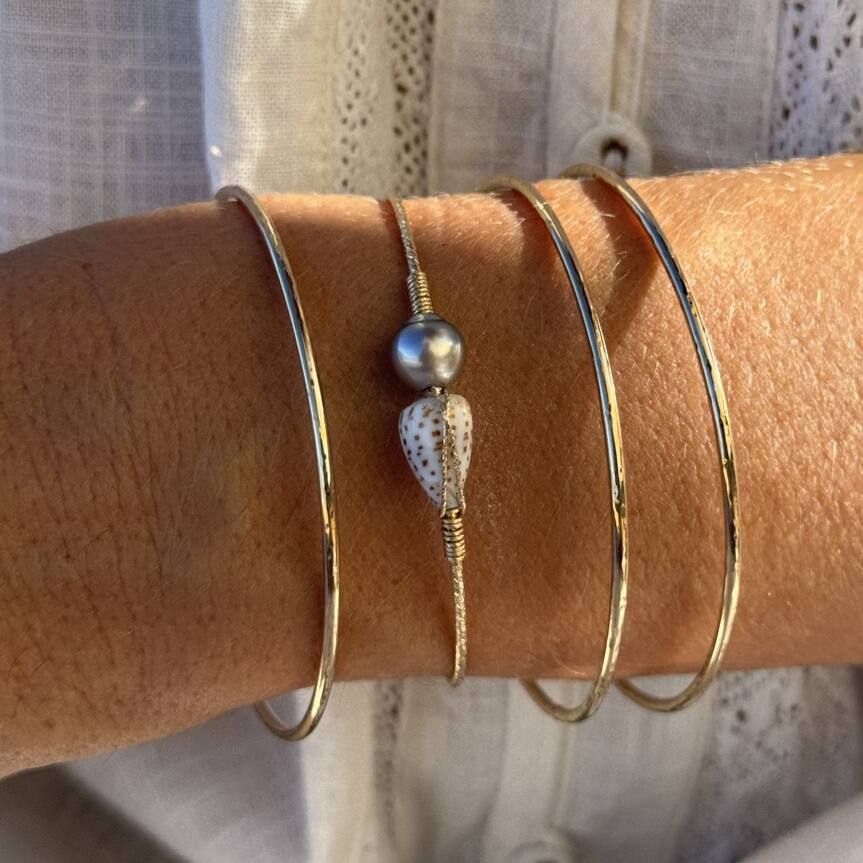 BRACELET PACIFICO 20 | Bijoux or à l’âme insulaire