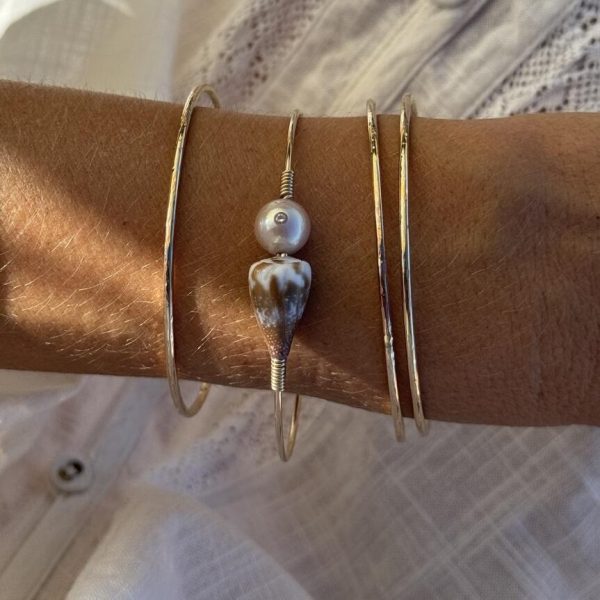 Bracelet Signature 5 | Maison Janines - Bijoux or à l’âme insulaire