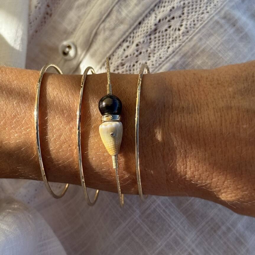 BRACELET PACIFICO 02 | Bijoux or à l’âme insulaire